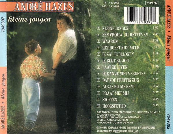 André Hazes : Kleine Jongen (CD, Album)
