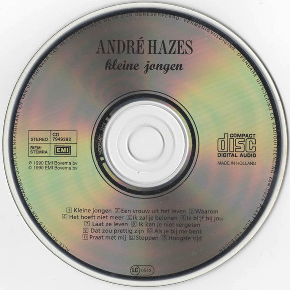 André Hazes : Kleine Jongen (CD, Album)