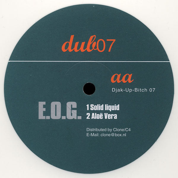 Phako / E.O.G. : Untitled (12", Ltd, Whi)