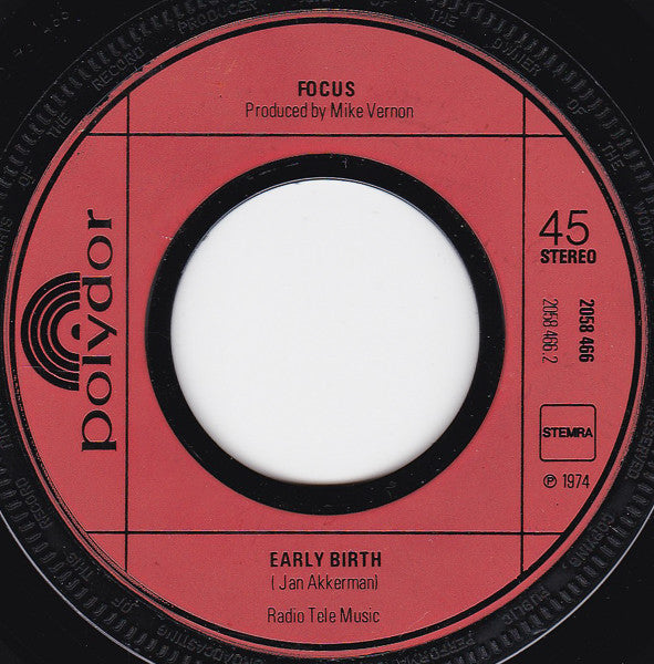 Focus (2) : Harem Scarem (7", Single)