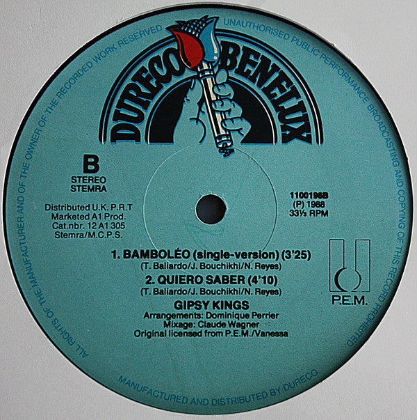 Gipsy Kings : Bamboléo (12")