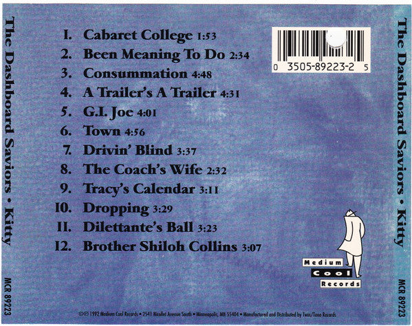 The Dashboard Saviors : Kitty (CD, Album)