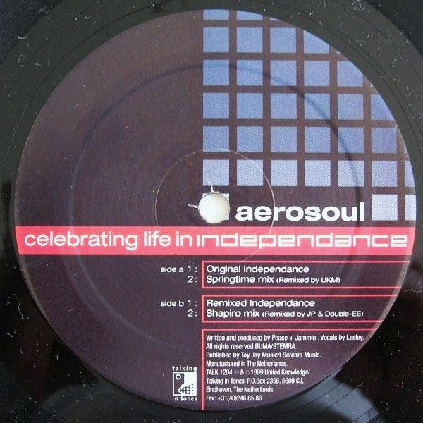 Aerosoul : Celebrating Life In Independance (12")