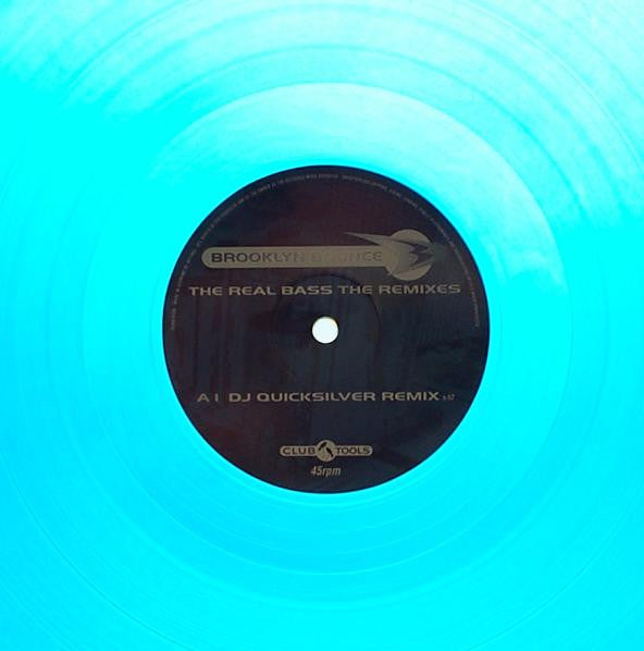 Brooklyn Bounce : The Real Bass (The Remixes) (12", Blu)