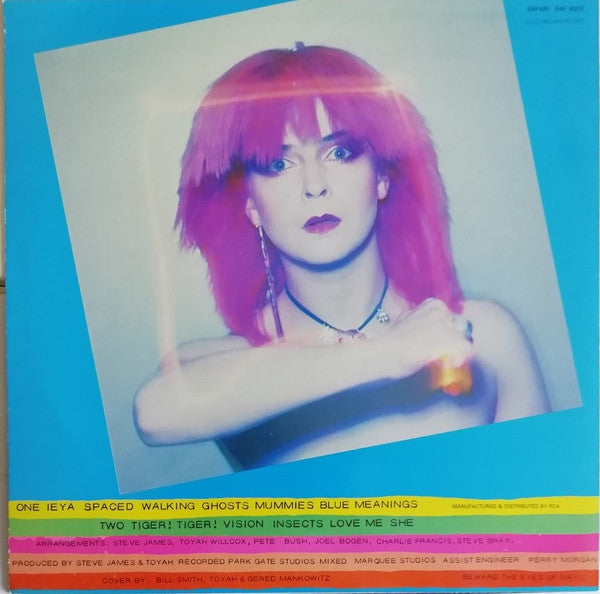 Toyah (3) : The Blue Meaning (LP, Album)