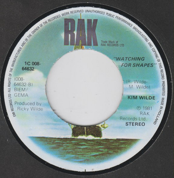 Kim Wilde : Cambodia (7", Single)