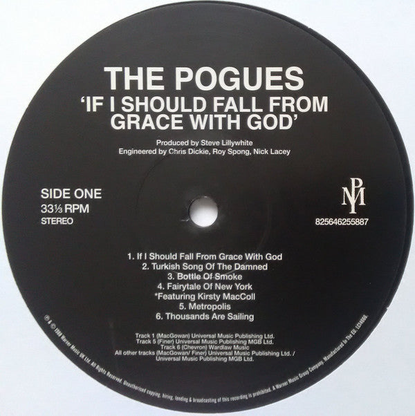 The Pogues : If I Should Fall From Grace With God (LP, Album, RE, RM, RP, 180)