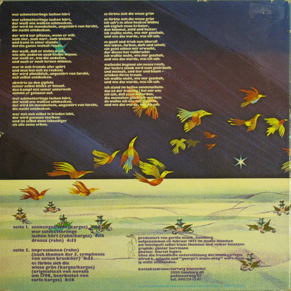 Novalis (3) : Novalis (LP, Album, RE)