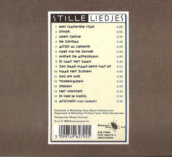 Paul de Leeuw : Stille Liedjes (CD, Album)