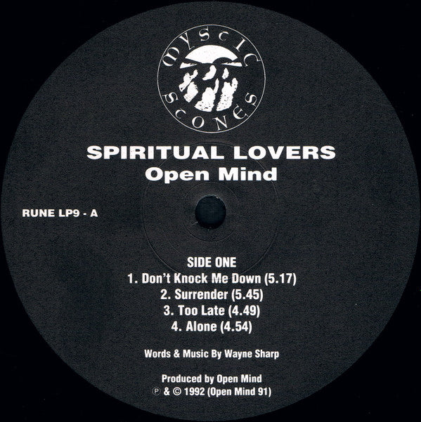 Open Mind (2) : Spiritual Lovers (LP, Album)