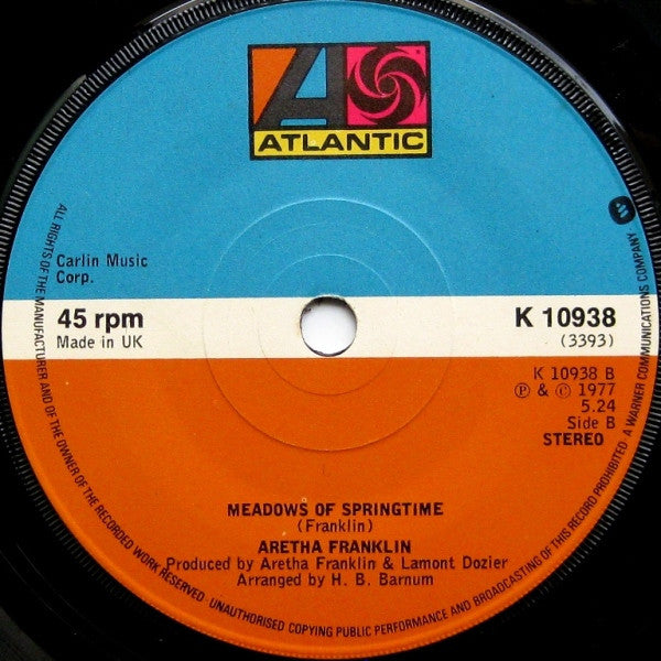 Aretha Franklin : Break It To Me Gently (7")