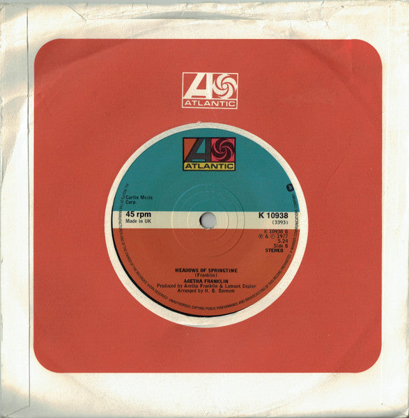 Aretha Franklin : Break It To Me Gently (7")