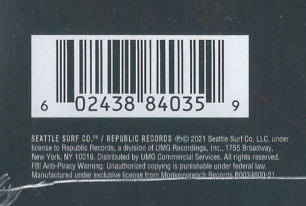 Eddie Vedder : Long Way (7", Single)
