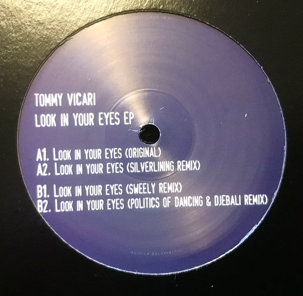 Tommy Vicari jnr : Look In Your Eyes EP (12")