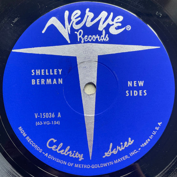 Shelley Berman : New Sides (LP, Album, Mono, MGM)