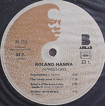Roland Hanna : Impressions (LP, Album)