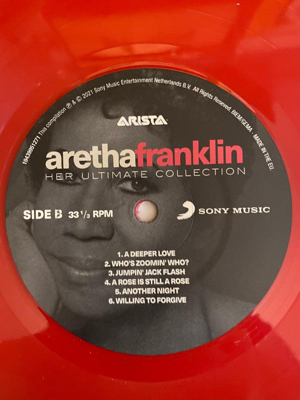 Aretha Franklin : Her Ultimate Collection (LP, Comp, Ltd, RE, Red)