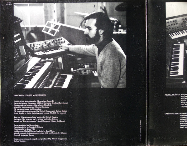 Neuronium : Chromium Echoes (LP, Album, Gat)