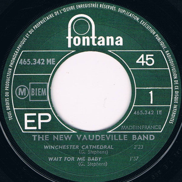 The New Vaudeville Band : Winchester Cathedral (7", EP)