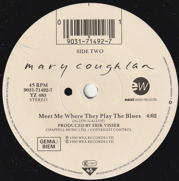 Mary Coughlan : Man Of The World (7", Single)