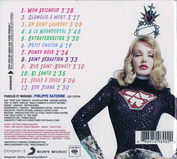 Arielle Dombasle : Glamour A Mort! (CD, Album, Enh, Dig)