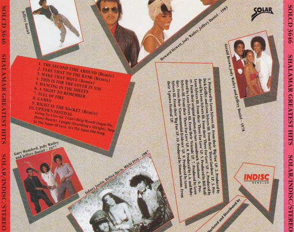 Shalamar : Greatest Hits (CD, Comp)