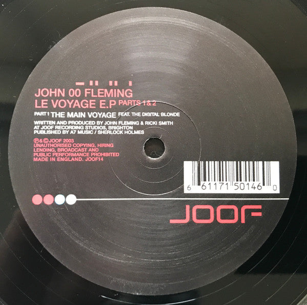 John 00 Fleming* : Le Voyage E.P Parts 1 & 2 (12", EP)