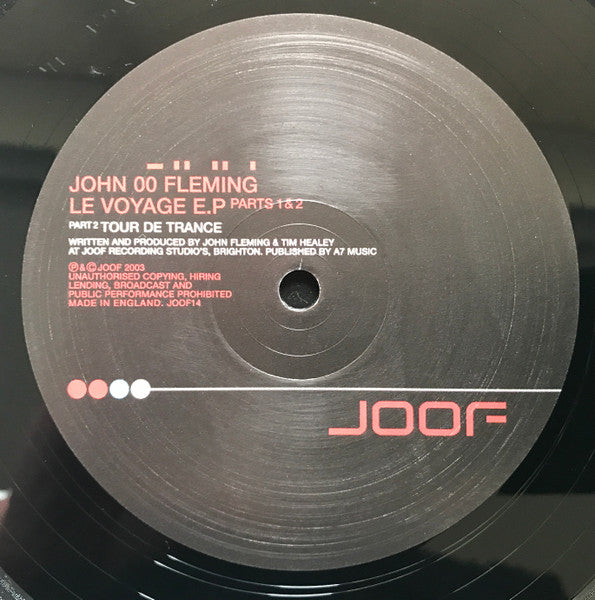 John 00 Fleming* : Le Voyage E.P Parts 1 & 2 (12", EP)