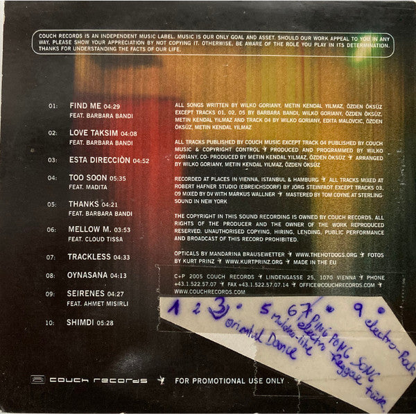 Coup deBam : Coup deBam (CD, Album, Promo, Car)