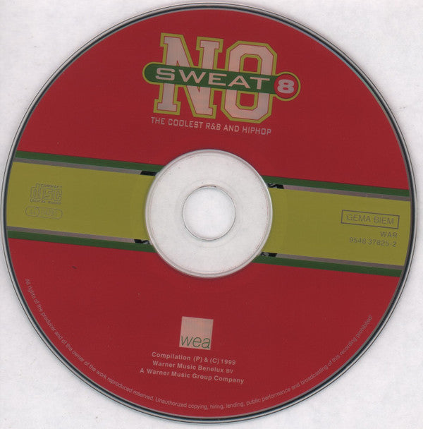 Various : No Sweat - The Coolest R&B And Hiphop - Volume 8 (CD, Comp)