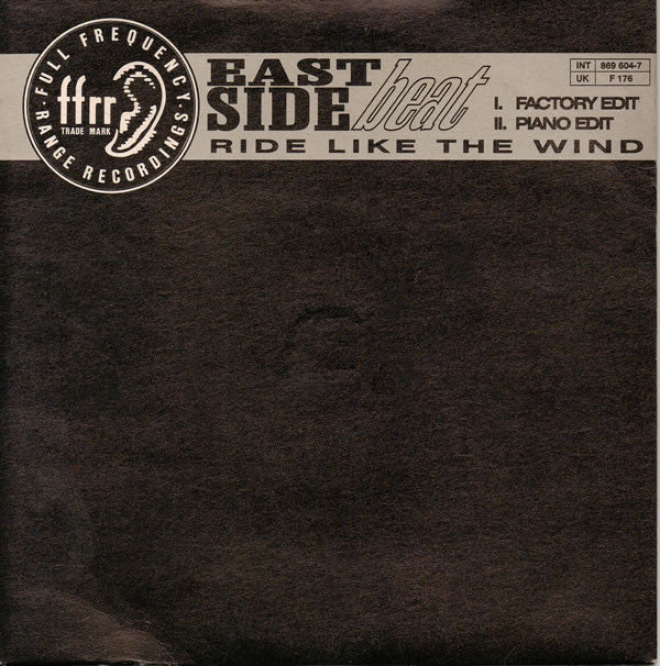 East Side Beat : Ride Like The Wind (7")