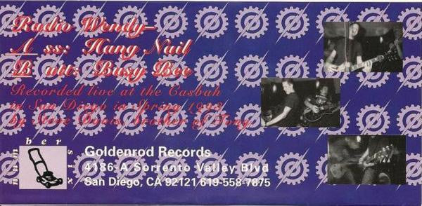 Radio Wendy : Live At The Casbah (7")