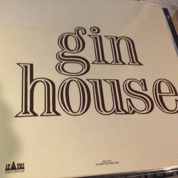 Ginhouse : Ginhouse (LP, Album, RE, gat)