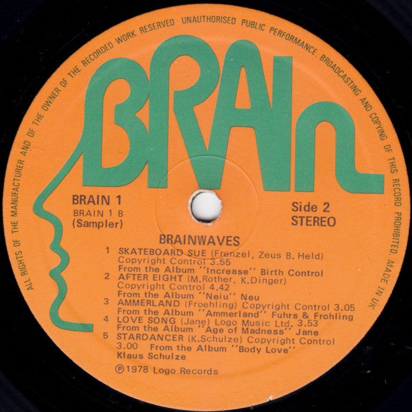 Various : Brainwaves (LP, Comp)
