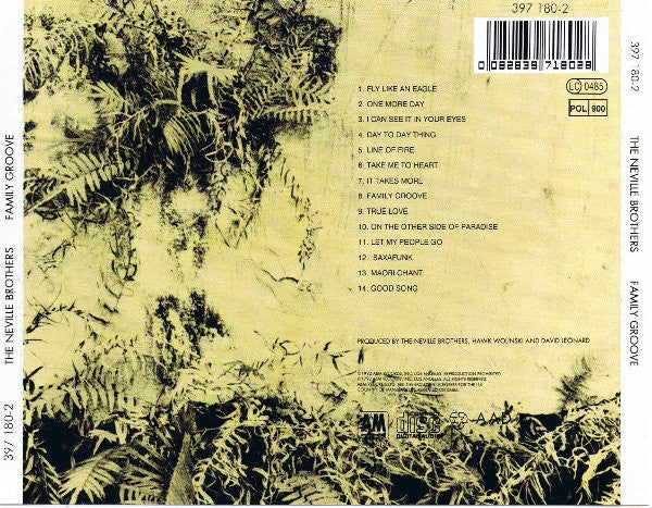 The Neville Brothers : Family Groove (CD, Album)