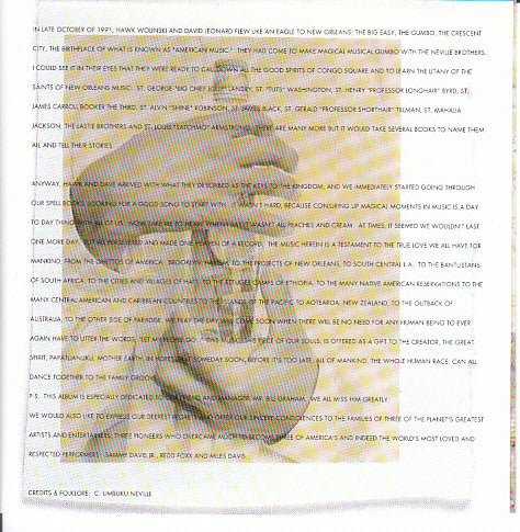 The Neville Brothers : Family Groove (CD, Album)