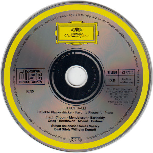 Various : Liebestraum (CD, Comp)