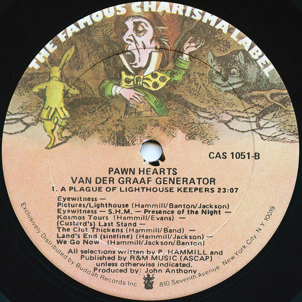 Van Der Graaf Generator : Pawn Hearts (LP, Album, RE)