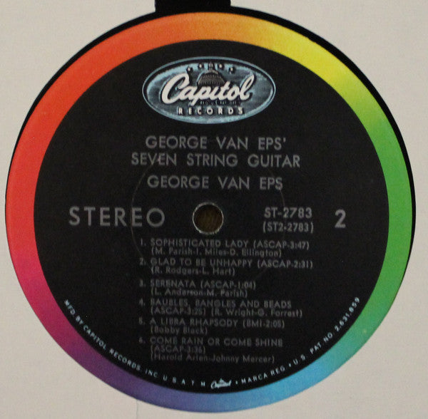 George Van Eps : George Van Eps' Seven-String Guitar (LP, Album)