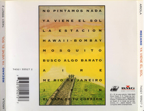 Mecano : Ya Viene El Sol (CD, Album, RE)
