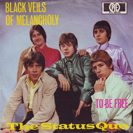 Status Quo : Black Veils Of Melancholy (7", Single)