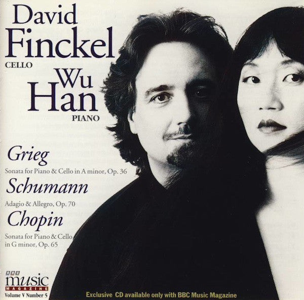 David Finckel, Wu Han ‒ Edvard Grieg / Robert Schumann / Frédéric Chopin : Music For Cello And Piano (CD, Album)