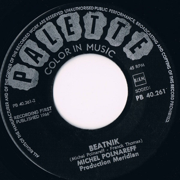 Michel Polnareff : La Poupée Qui Fait Non / Beatnik (7", Single)