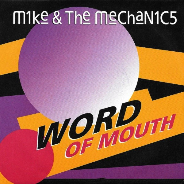 Mike & The Mechanics : Word Of Mouth (7", Single)