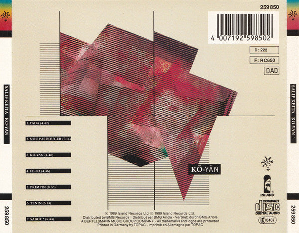 Salif Keita : Ko-Yan (CD, Album)