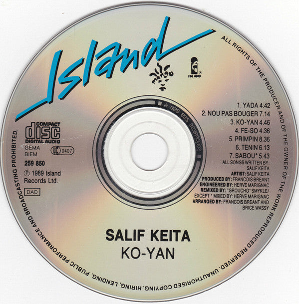 Salif Keita : Ko-Yan (CD, Album)