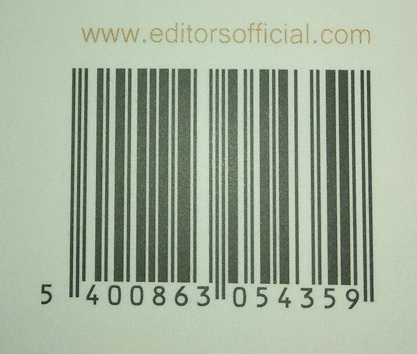 Editors : In Dream (LP, Album, RE, Cle)