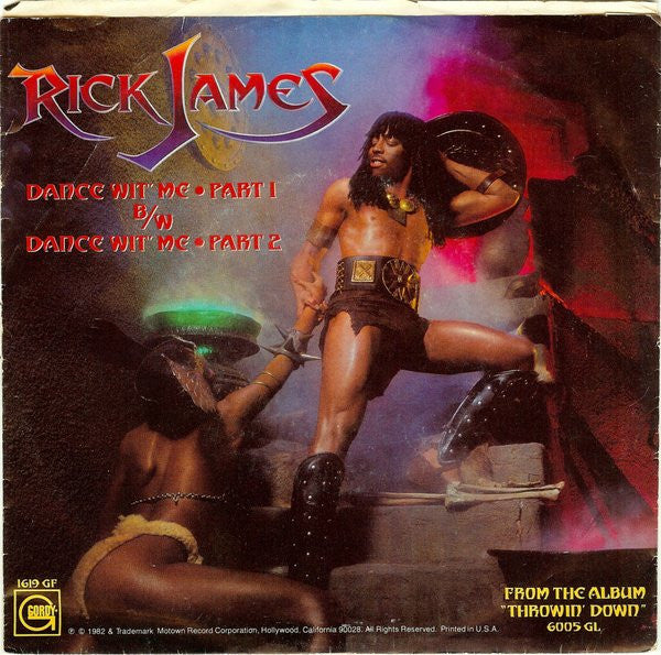 Rick James : Dance Wit' Me (7", Single)