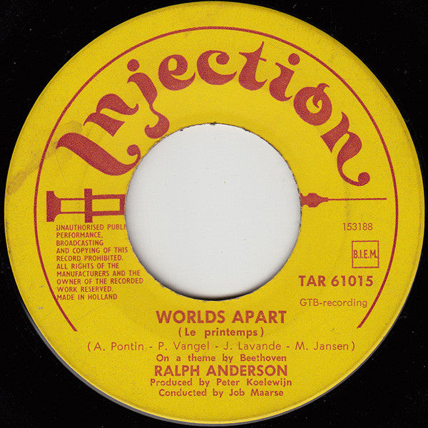 Ralph Anderson : The Birds Are Coming Over (7", Mono)