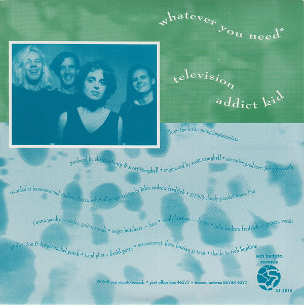 The Black Watch : Whatever You Need (7")